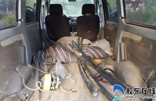 車上被盜的電纜