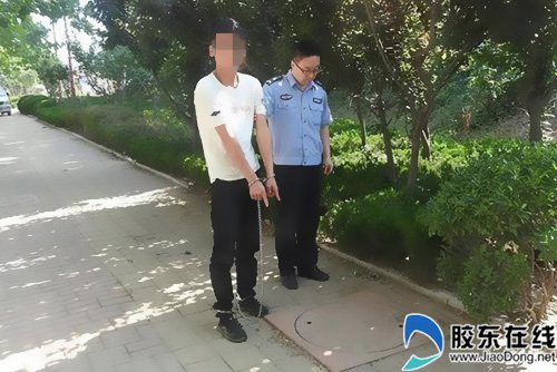 指認盜電纜現場