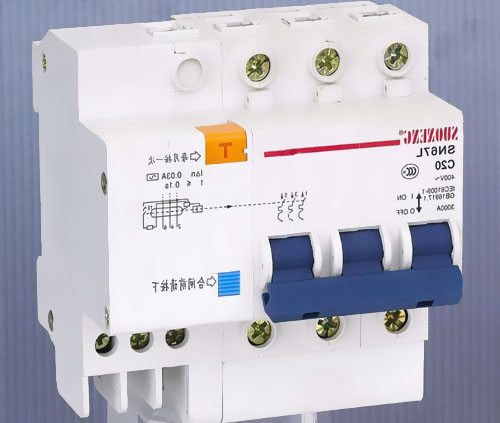 △安全用電少不了漏電開關(guān)